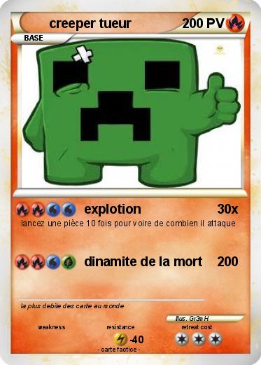Pokemon creeper tueur