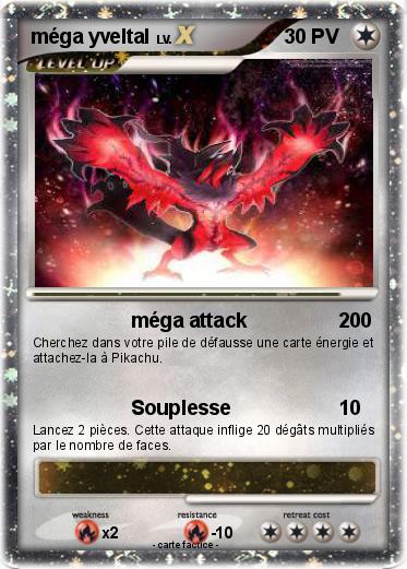 Pokemon méga yveltal