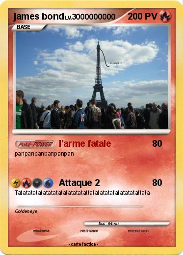 Pokemon james bond