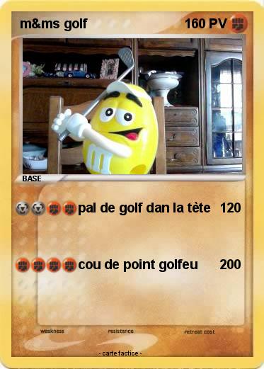 Pokemon m&ms golf