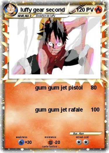 Pokemon luffy gear second