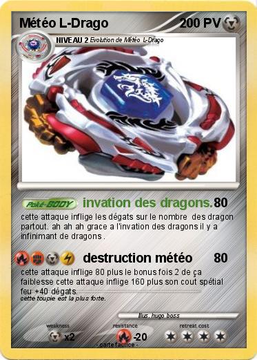 Pokemon Météo L-Drago