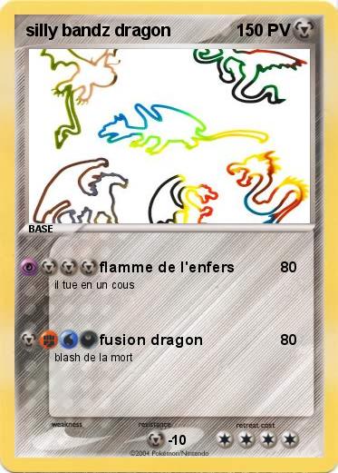 Pokemon silly bandz dragon