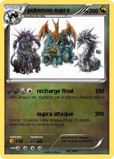 Pokemon pokemon supra
