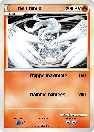 Pokemon reshiram x