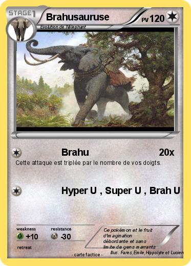 Pokemon Brahusauruse