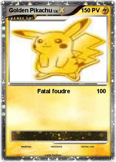 Pokemon Golden Pikachu