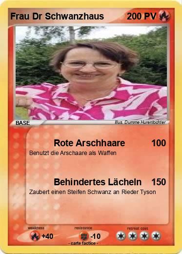 Pokemon Frau Dr Schwanzhaus