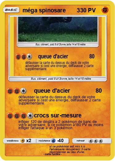 Pokemon méga spinosare       3