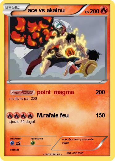 Pokemon ace vs akainu