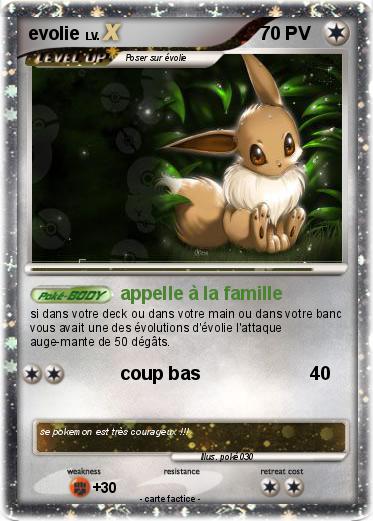 Pokemon evolie