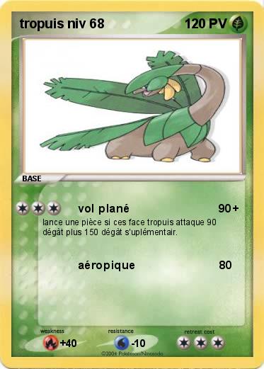 Pokemon tropuis niv 68