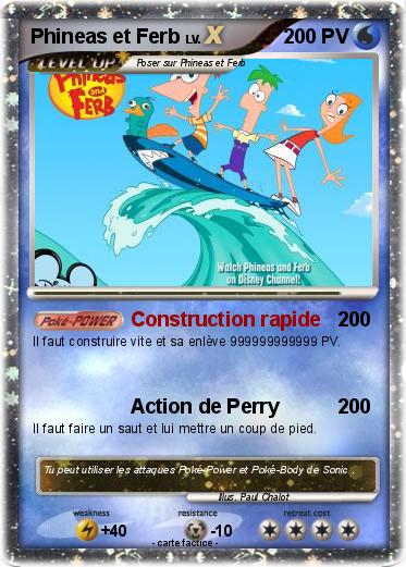 Pokemon Phineas et Ferb
