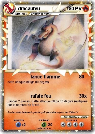 Pokemon dracaufeu