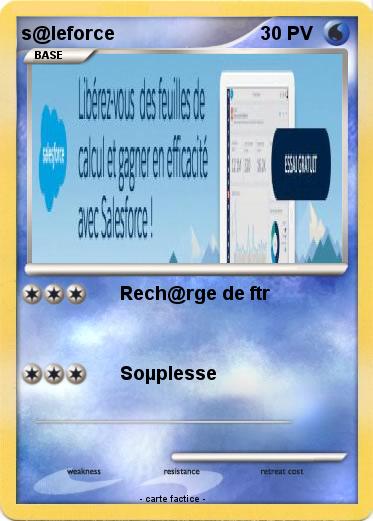 Pokemon s@leforce