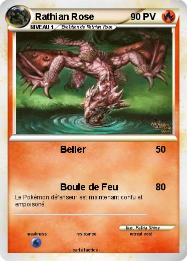Pokemon Rathian Rose