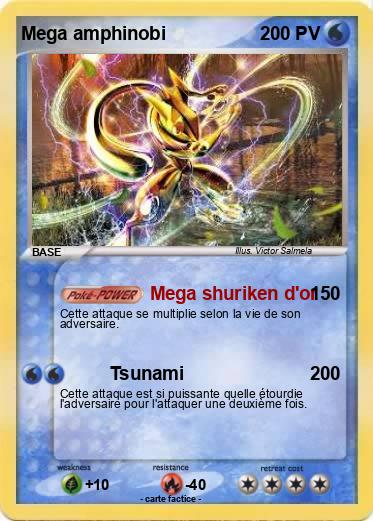 Pokemon Mega amphinobi