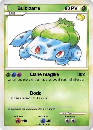 Pokemon Bulbizarre