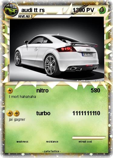 Pokemon audi tt rs                  1300
