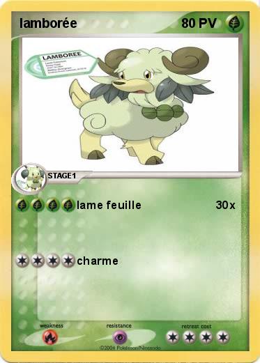 Pokemon lamborée