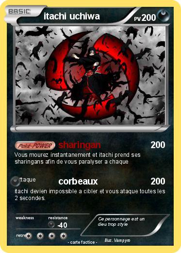 Pokemon itachi uchiwa