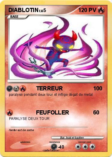 Pokemon DIABLOTIN