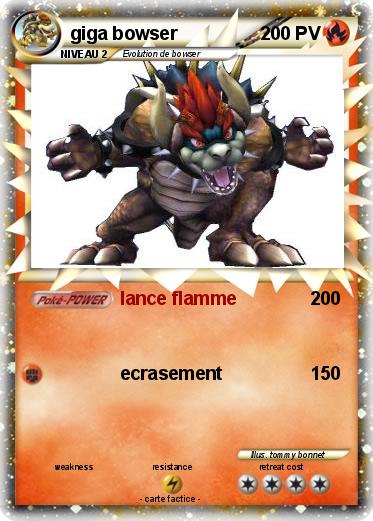 Pokemon giga bowser