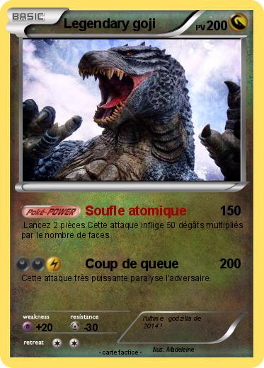 Pokemon Legendary goji