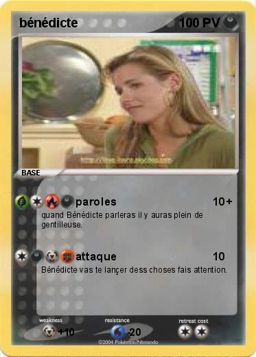 Pokemon bénédicte