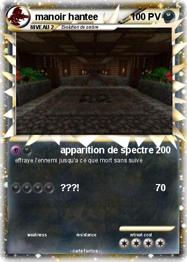 Pokemon manoir hantee