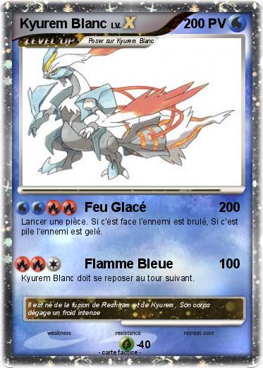 Pokemon Kyurem Blanc