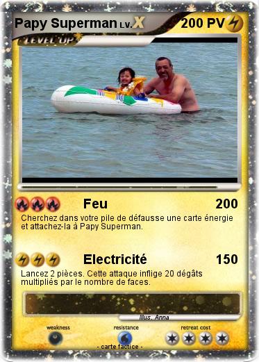 Pokemon Papy Superman