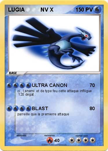 Pokemon LUGIA           NV X