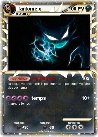 Pokemon fantome x
