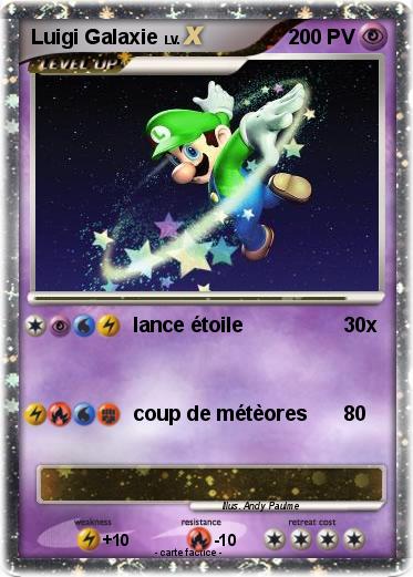 Pokemon Luigi Galaxie
