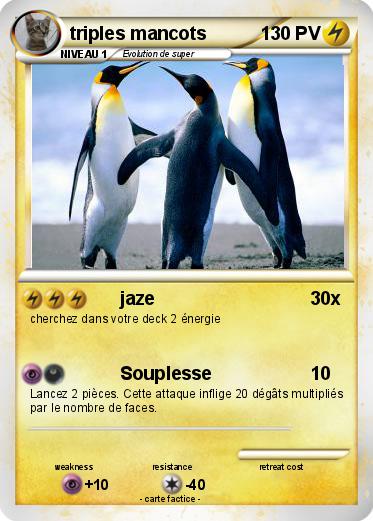 Pokemon triples mancots
