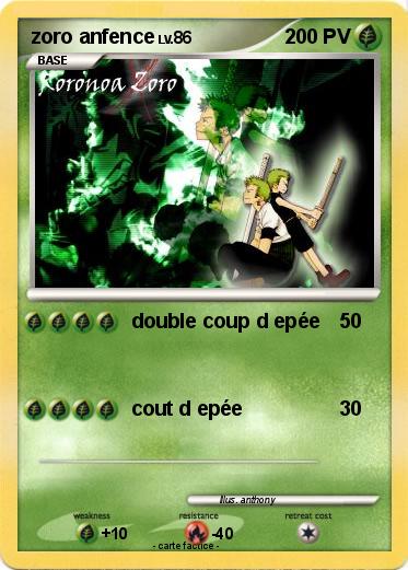 Pokemon zoro anfence