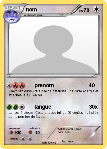 Pokemon nom