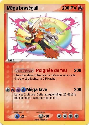 Pokemon Méga braségali