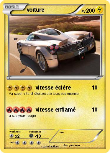 Pokemon voiture