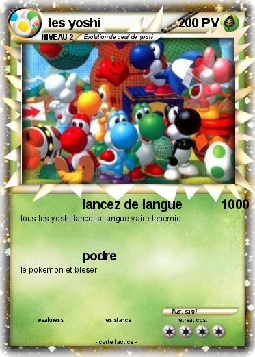 Pokemon les yoshi