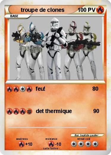 Pokemon troupe de clones