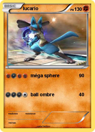 Pokemon lucario