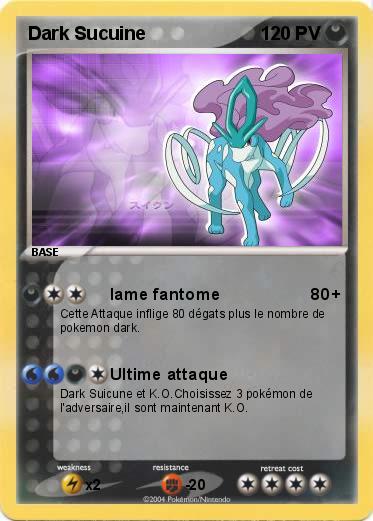 Pokemon Dark Sucuine 