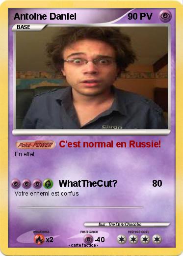 Pokemon Antoine Daniel