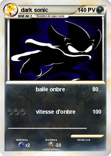 Pokemon dark sonic