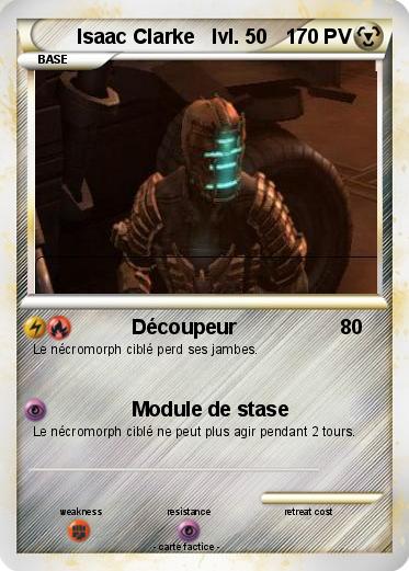 Pokemon Isaac Clarke   lvl. 50