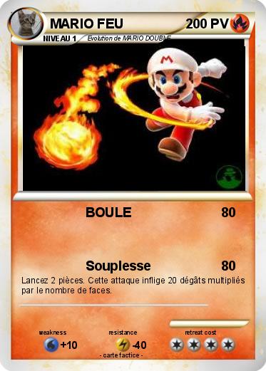 Pokemon MARIO FEU