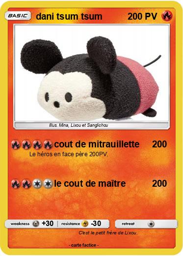 Pokemon dani tsum tsum