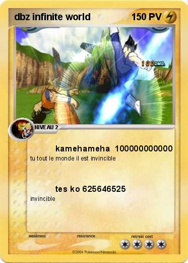 Pokemon dbz infinite world